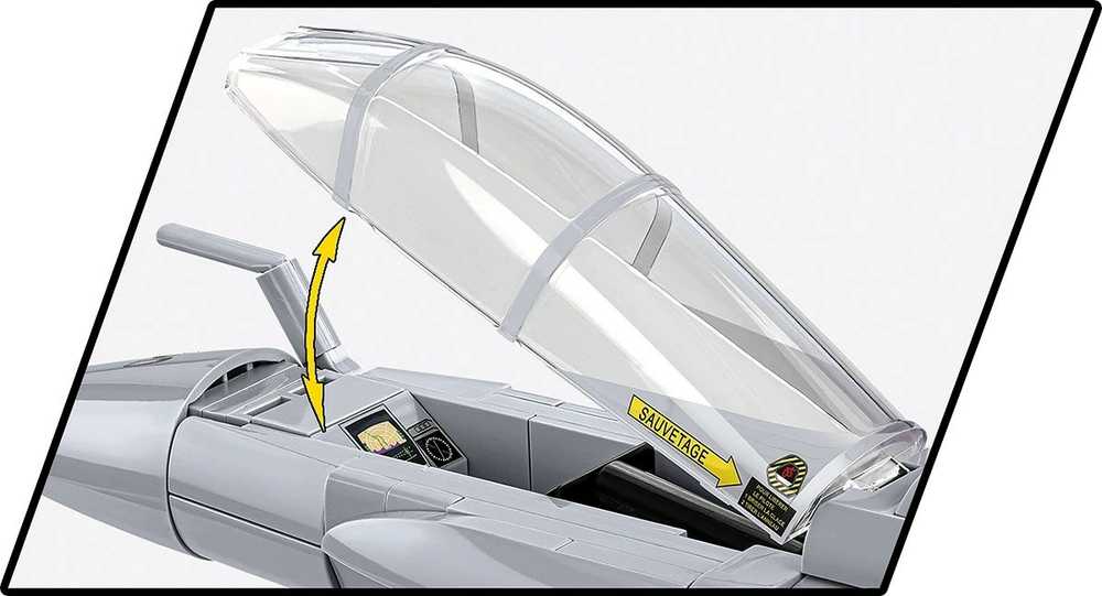Cobi Dassault Rafale C konstravimo rinkinys iš 551 detalės