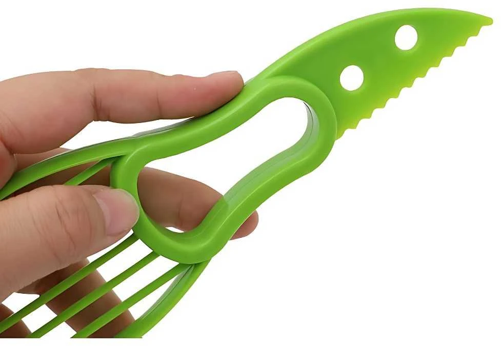 Daugiafunkcinė avokadų pjaustyklė su ergonomine rankena