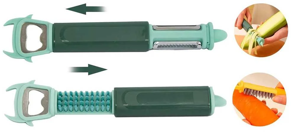 Daugiafunkcinis daržovių ir vaisių skustukas 23,5 cm