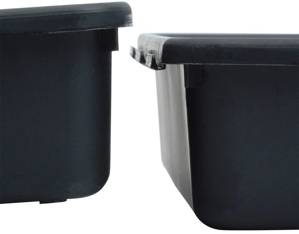 Storage Solutions Vilde Rašomojo stalo stalčių organizatorius juodas modulinis 8 vnt.
