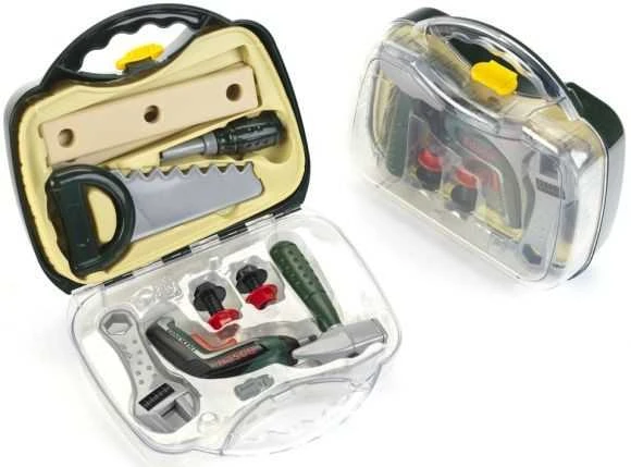 Klein Bosch Mini Ixolino II Dėklas su įrankiais ir atsuktuvu vaikams