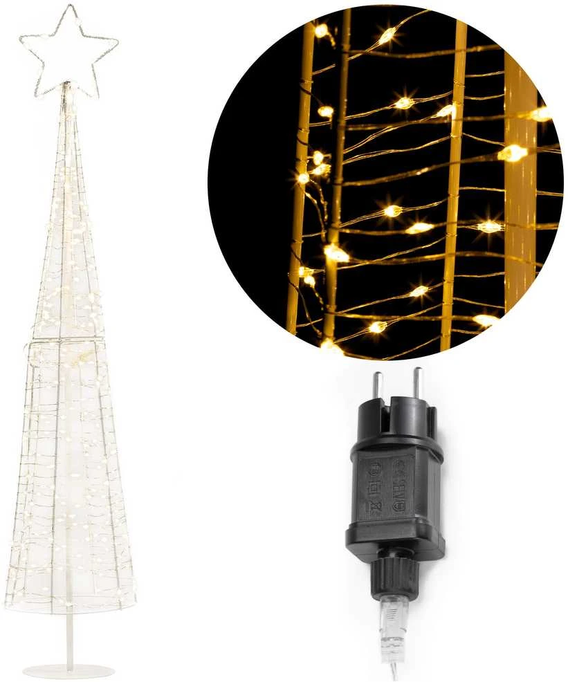 Springos Dekoratyvinė LED eglutė 100 cm 250 LED