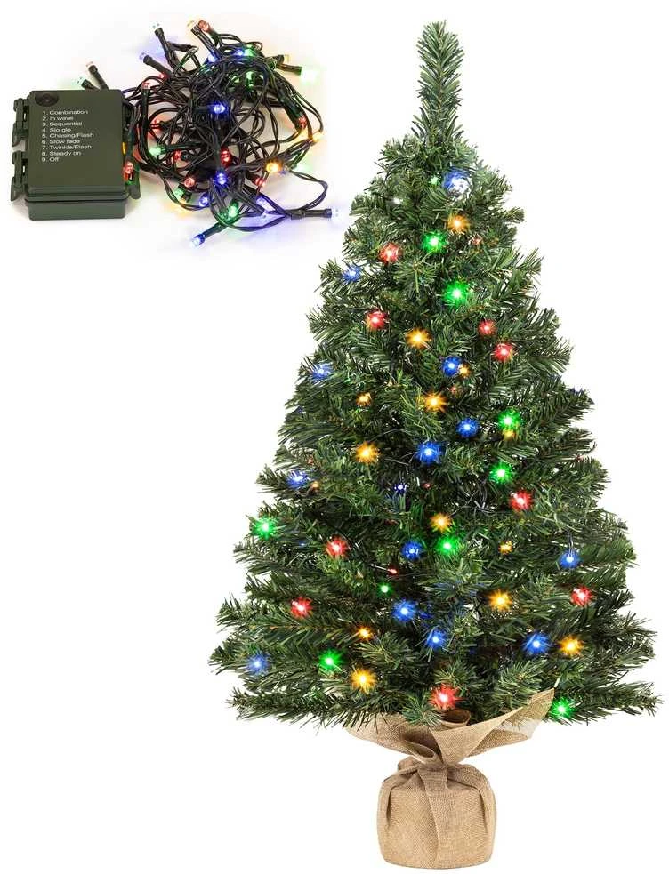 Springos Dekoratyvinė LED kalėdinė eglutė 90 cm CA1549