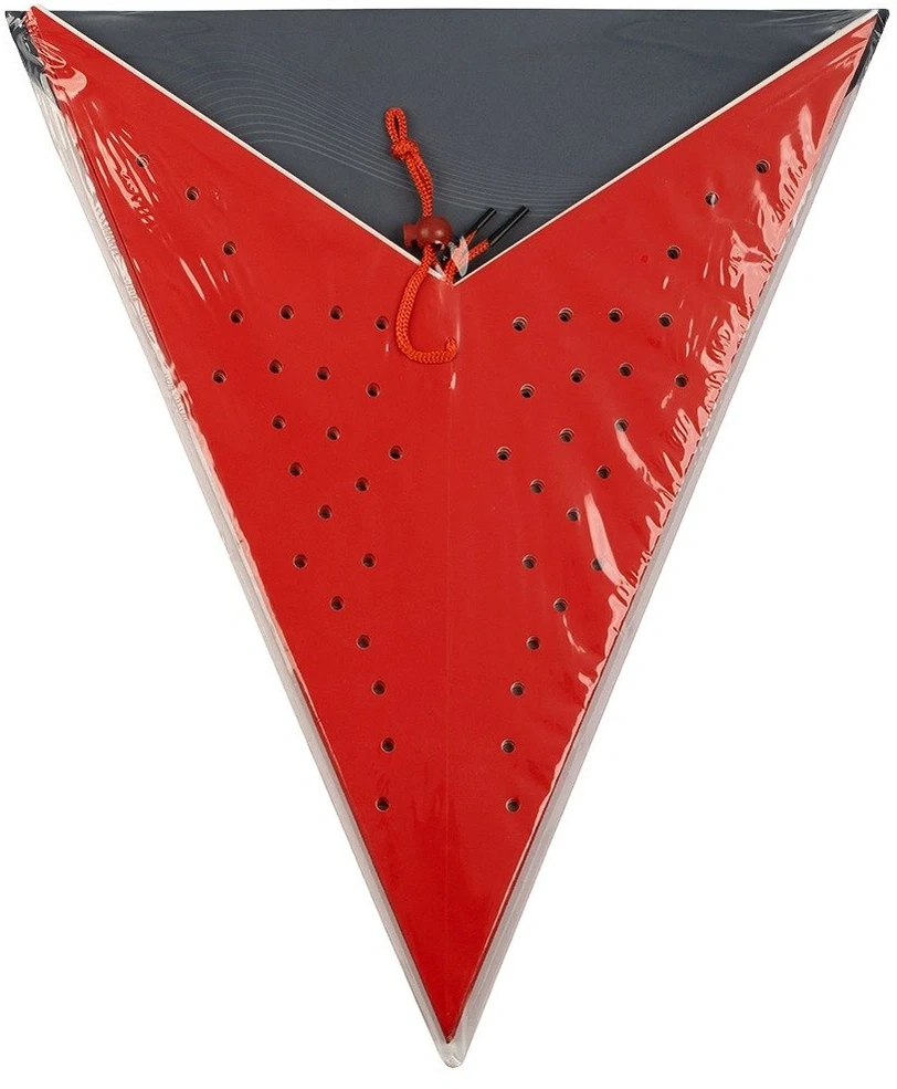 Dekoratyvinė žvaigždė, raudona, 75 cm