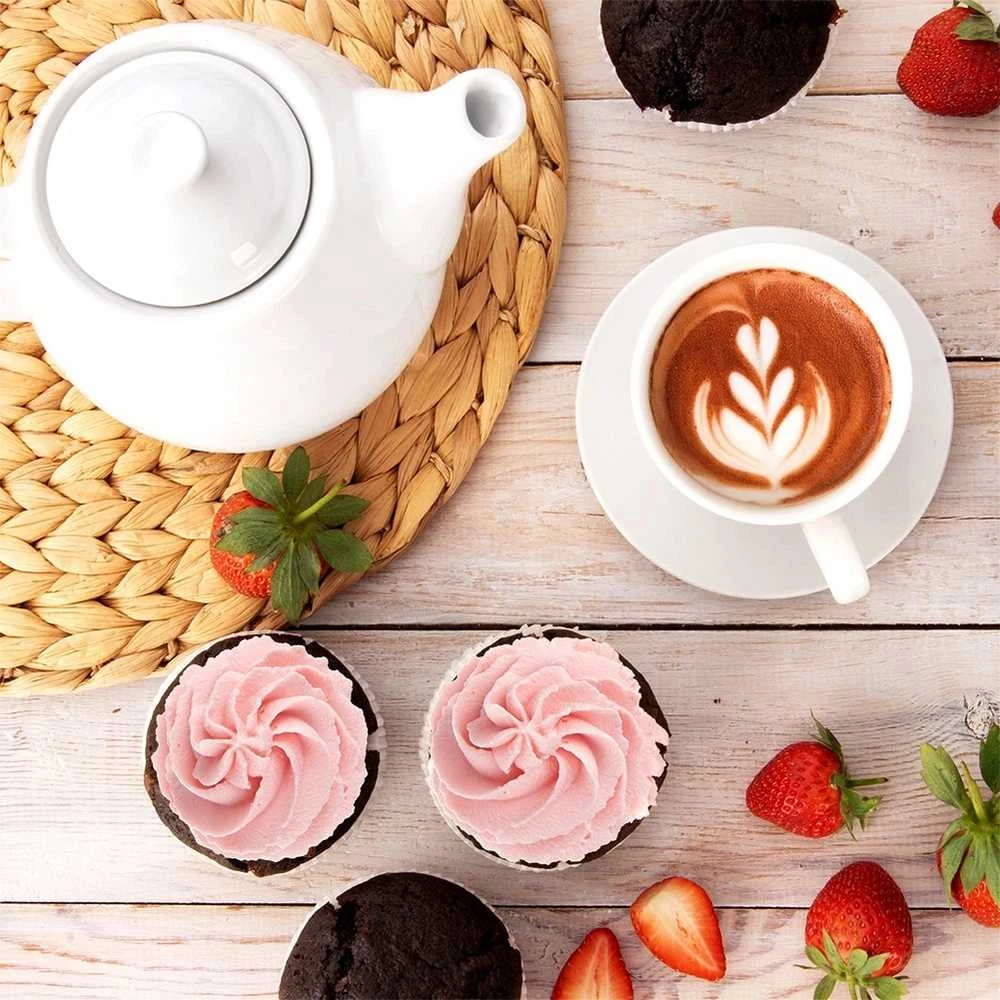 Aptel Orion Konditerijos Antgalis Gėlė 1.5 cm, Nerūdijančio Plieno
