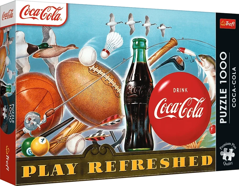 Trefl dėlionė 1000 vnt. - Coca-Cola