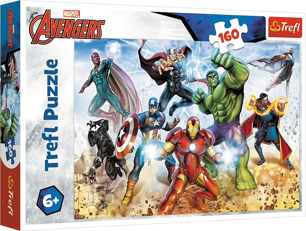 Trefl Dėlionė 160 vnt. - Keršytojai (The Avengers)