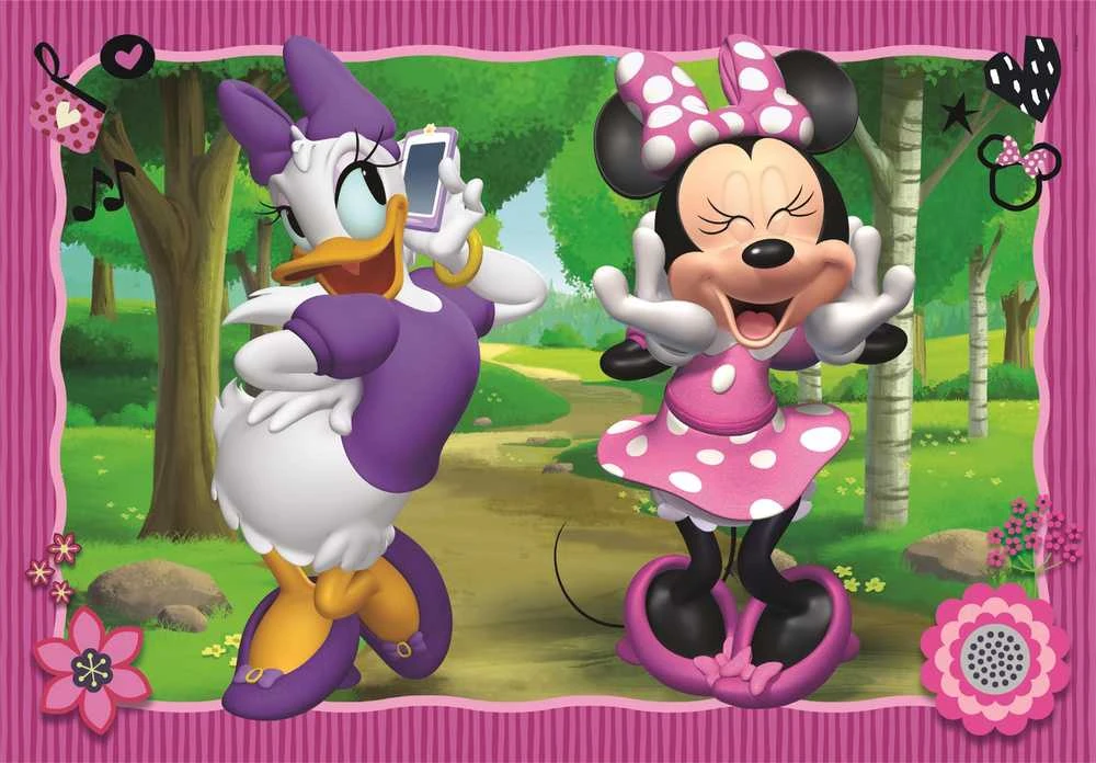 Clementoni Dėlionė 24 vnt. - Minnie ir draugai