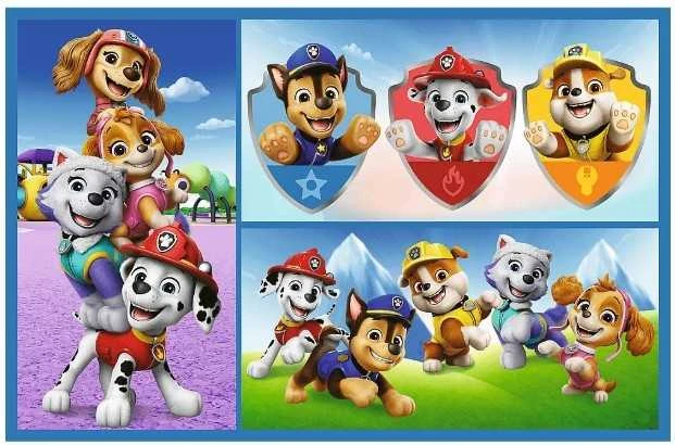 Trefl Dėlionė 2x70 vnt. - Šunyčiai patruliai (PAW Patrol)