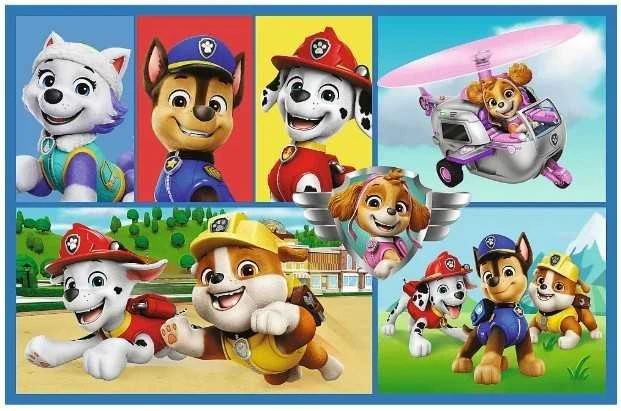 Trefl Dėlionė 2x70 vnt. - Šunyčiai patruliai (PAW Patrol)