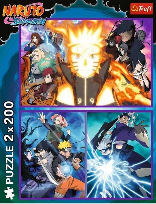 Trefl Dėlionė 2x200 vnt. - Naruto