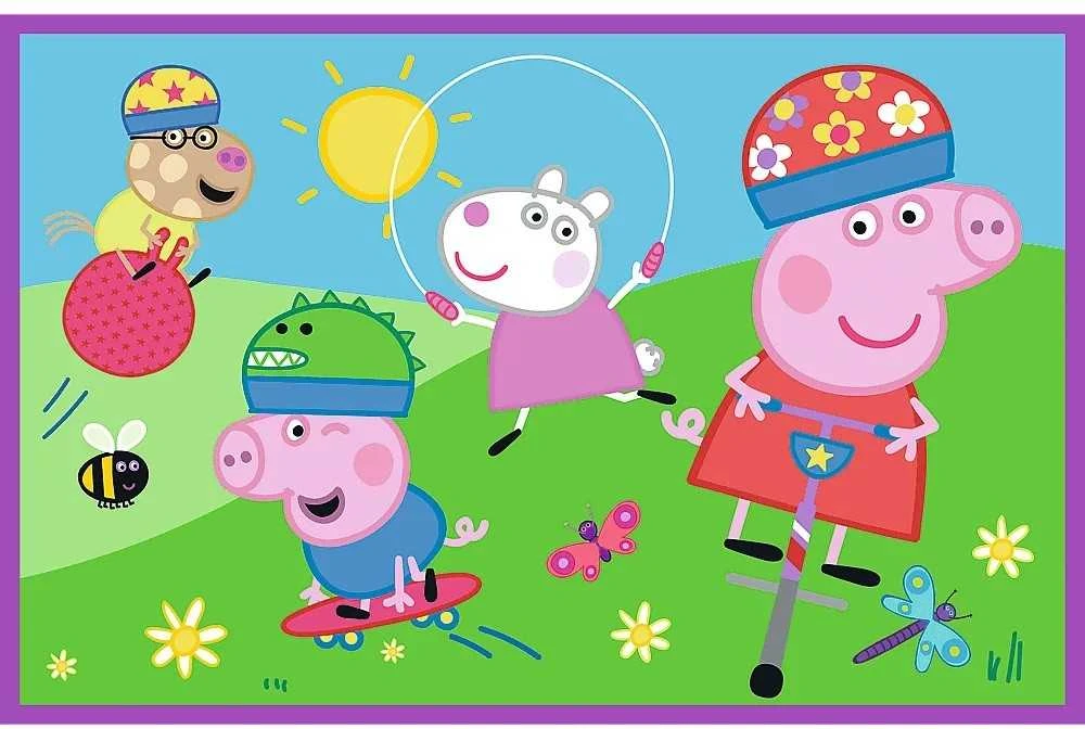 Trefl Dėlionė 2x24 vnt. - Peppa pig