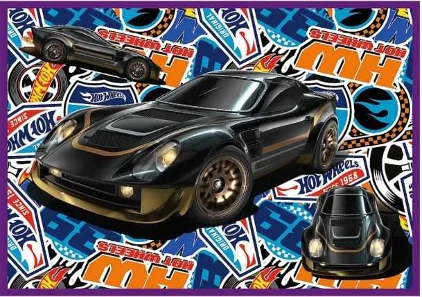 Trefl Dėlionė 4x250 vnt. - HotWheels