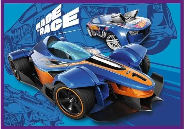 Trefl Dėlionė 4x250 vnt. - HotWheels