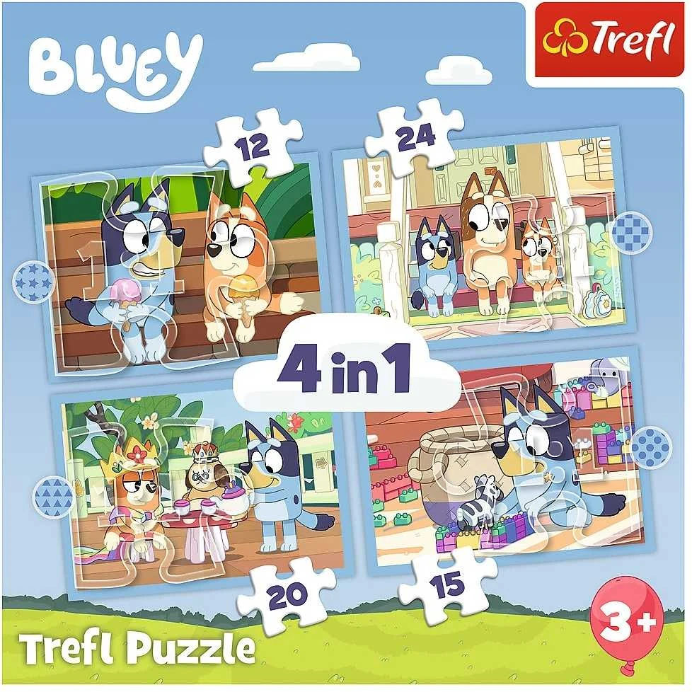 Trefl Dėlionė 71 vnt. - Bluey ir jo pasaulis