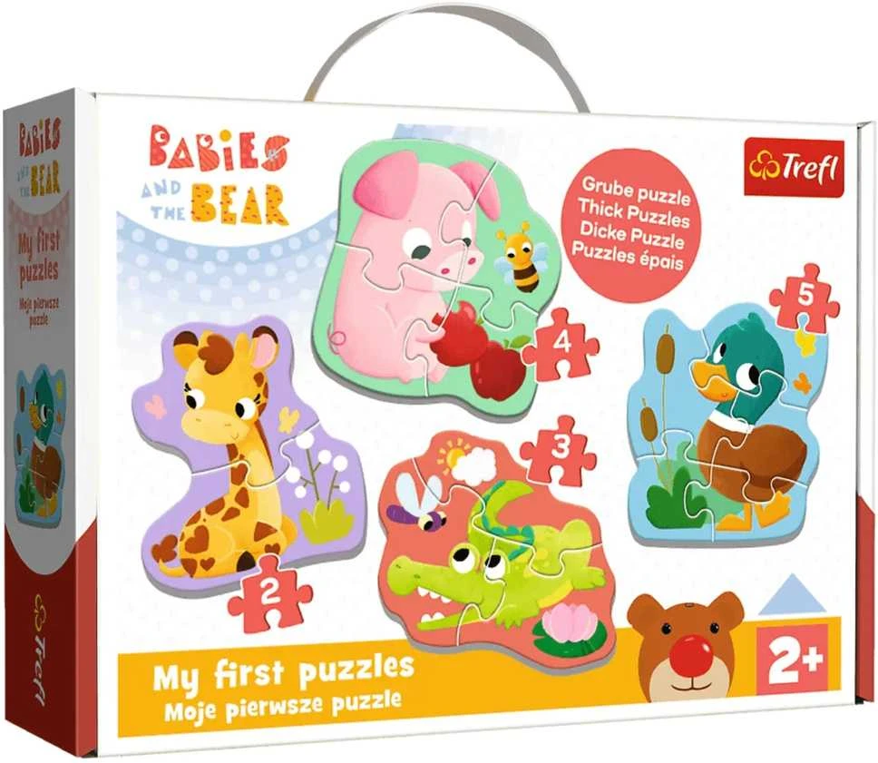 TREFL 36135 Dėlionė Baby Classic Baby Animals