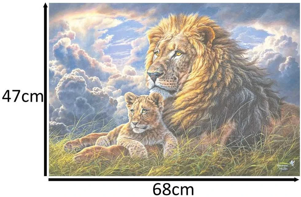 Castorland Dėlionė 1000 vnt. - Koks tėvas, toks ir sūnus