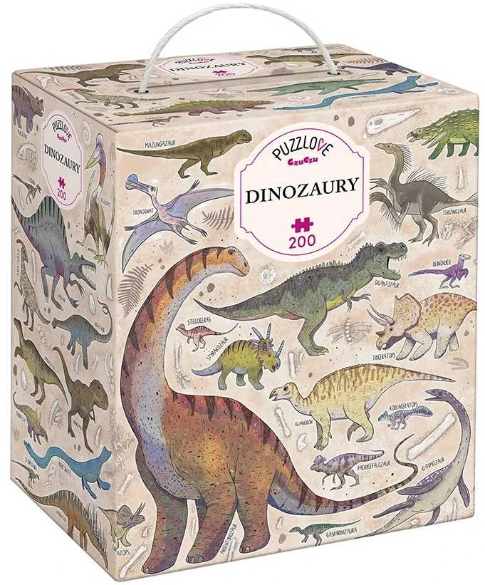 CzuCzu Dėlionė 200 vnt. - Dinozaurai
