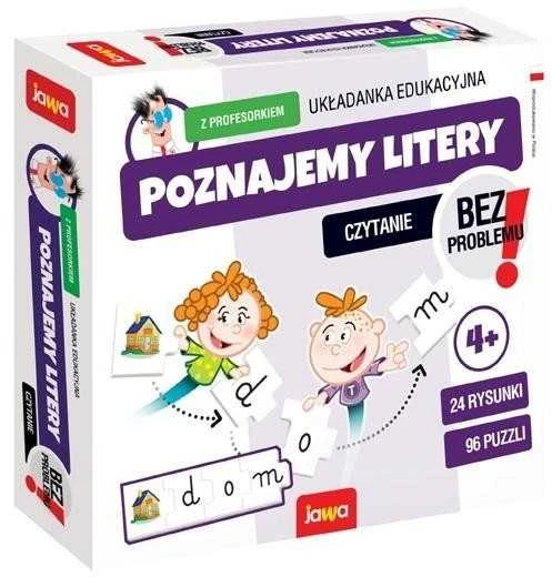 „Jawa“ edukacinis dėlionės žaidimas mokymasis apie laiškus su profesoriumi