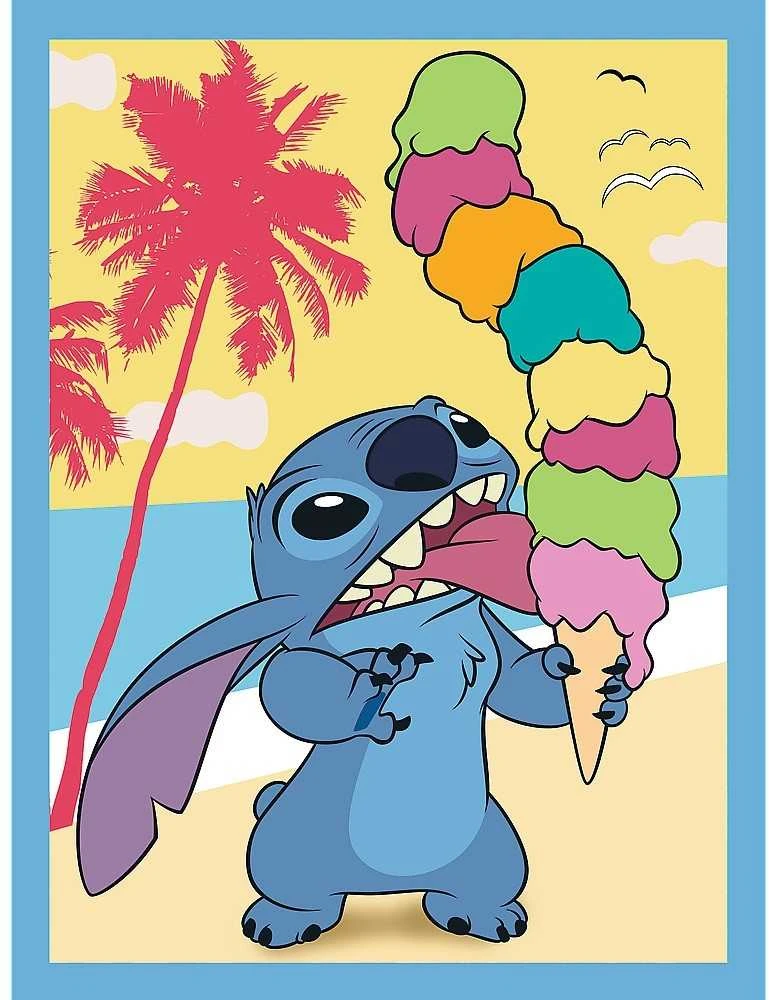 STITCH TREFL 30+ 48+ 24 memo kortelės dėlionė-žaidimas