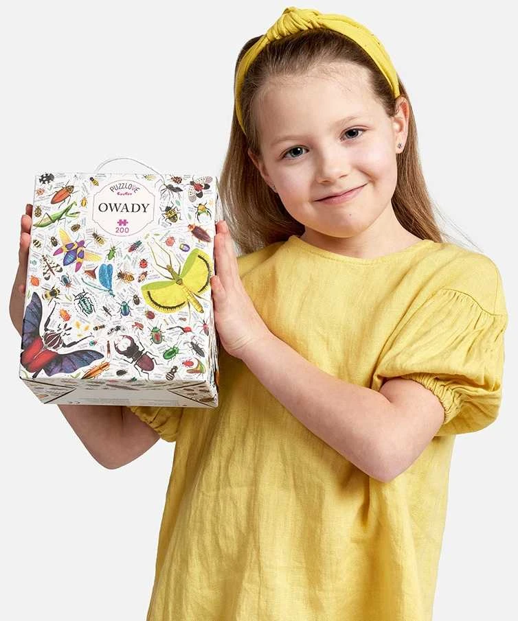 Czuczu Puzlės „Puzzlove“ Vabzdžiai, 200 Detalių