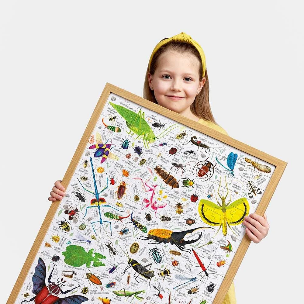 Czuczu Puzlės „Puzzlove“ Vabzdžiai, 200 Detalių
