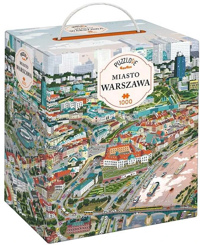 CzuCzu Dėlionė 1000 vnt. - Varšuvos miestas