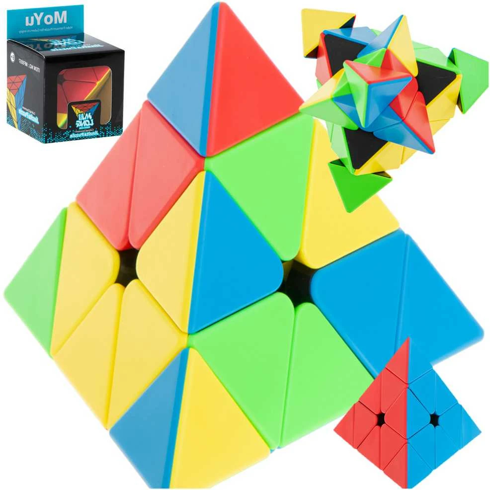 KIK Dėlionių žaidimas su kubu PYRAMINX MoYu