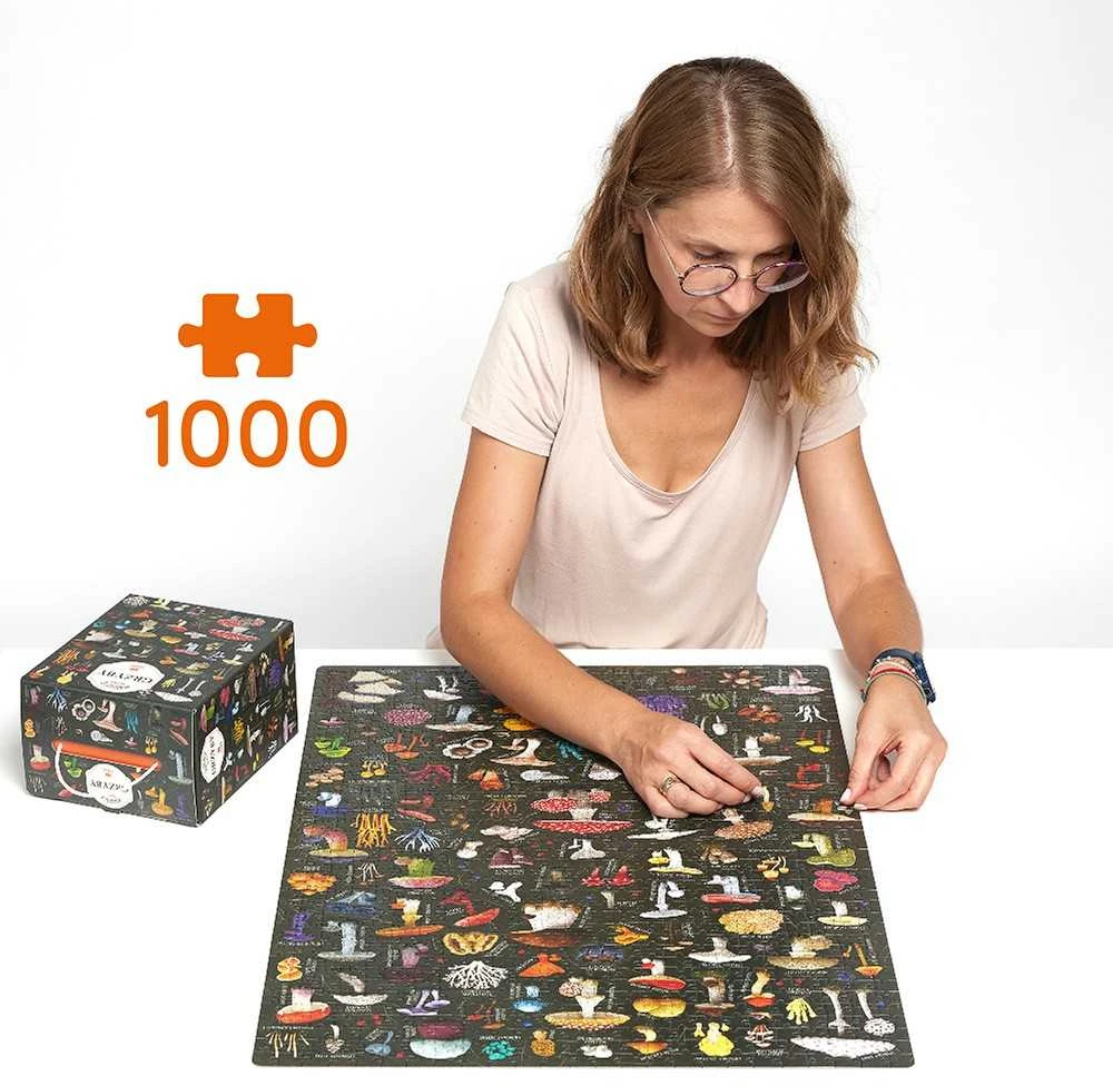 CzuCzu Dėlionė 1000 vnt. - Grybai