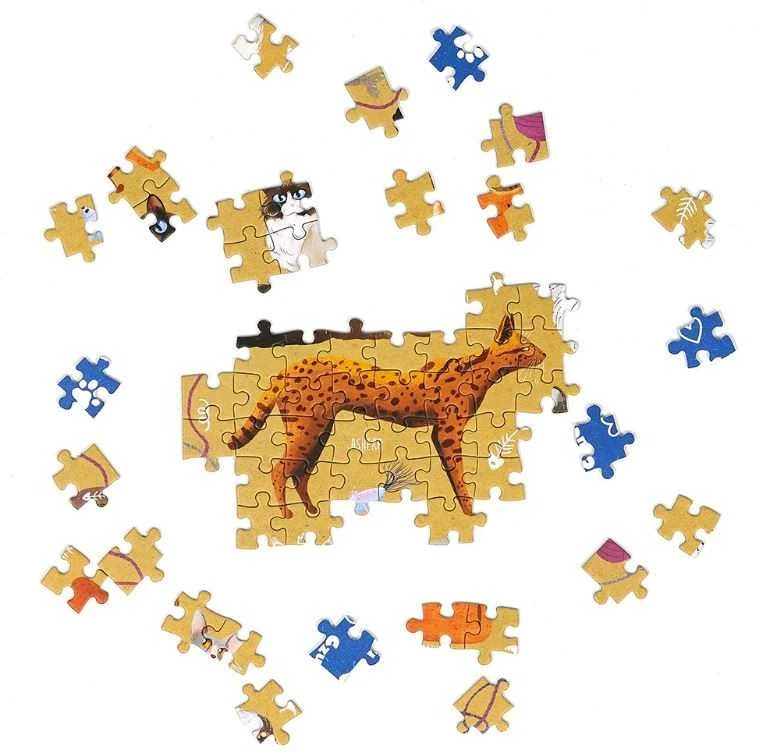 Dėlionė su katėmis, 1000 detalių, CzuCzu Puzzlove