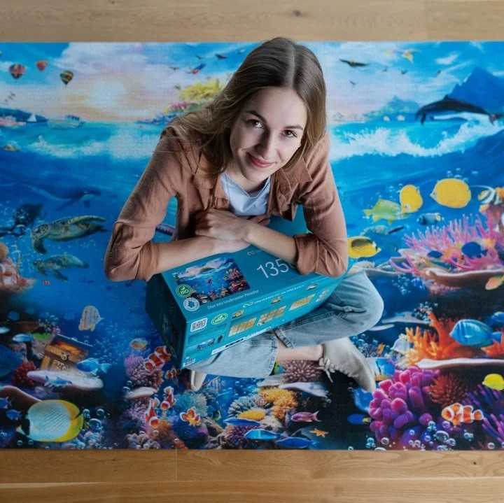 Trefl Dėlionė 13500 vnt. - Pasinerkite į povandeninį rojų