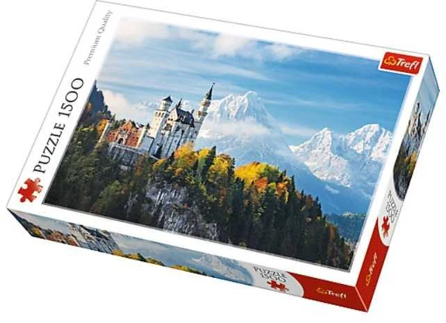 Trefl Dėlionė 1500 vnt. - Bavarijos Alpės