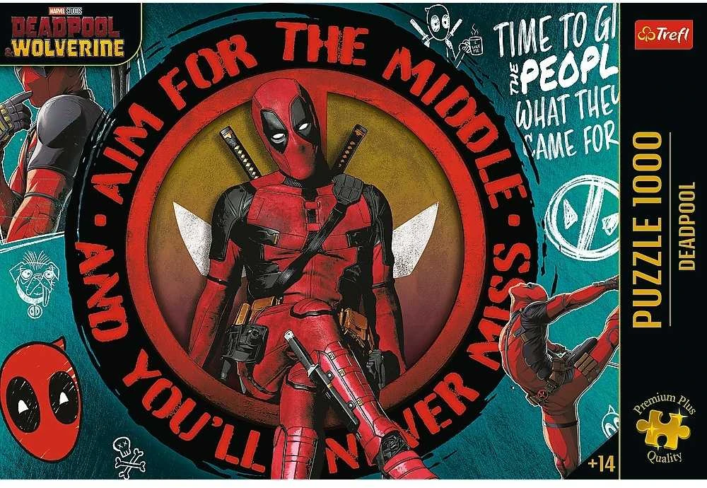 Trefl Dėlionė 1000 vnt. - Deadpool