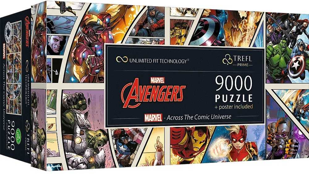 Trefl Dėlionė 9000 vnt. - Marvel: Keršytojai