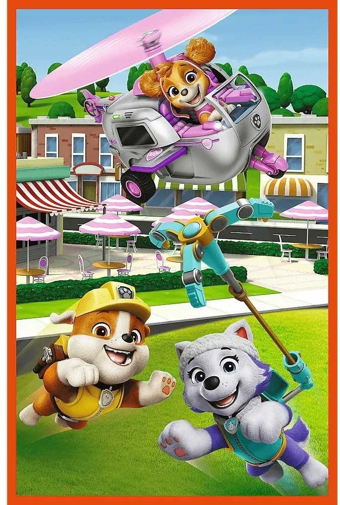 Dėlionė TREFL PAW PATROL Dėlionių rinkinys „Šunyčių komanda“, 3 x 80 det.