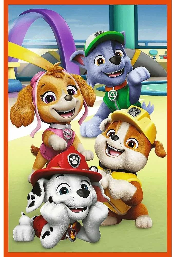 Dėlionė TREFL PAW PATROL Dėlionių rinkinys „Šunyčių komanda“, 3 x 80 det.