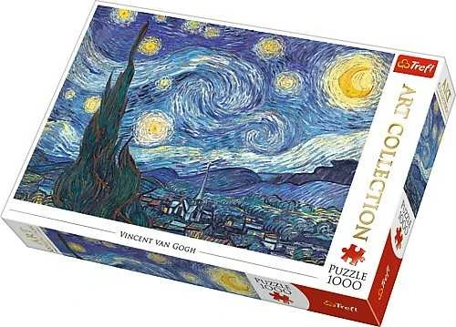 Trefl Dėlionė 1000 vnt. - Vincentas van Gogas: Žvaigždėta naktis