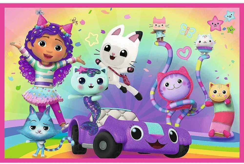 Trefl Dėlionė 2x24 vnt. - Gabby's Dollhouse