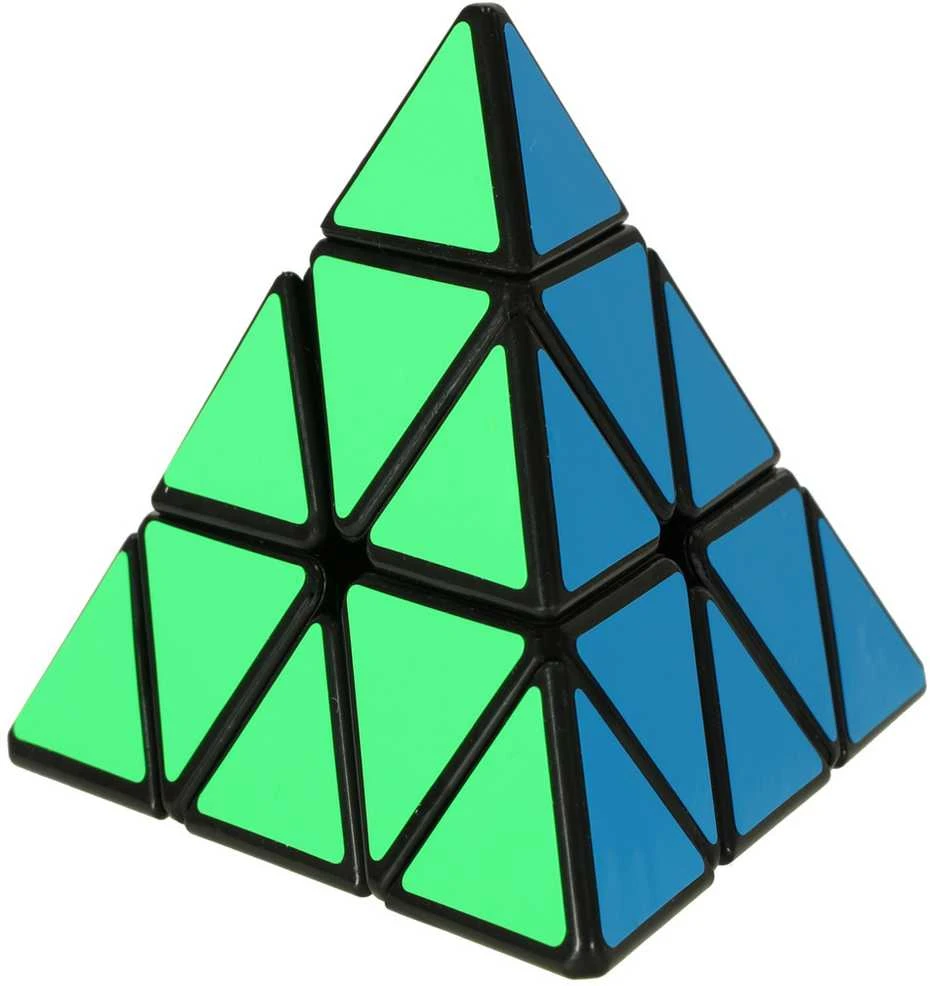 Dėlionės žaidimas PYRAMINX dėlionės kubas 9,7 cm