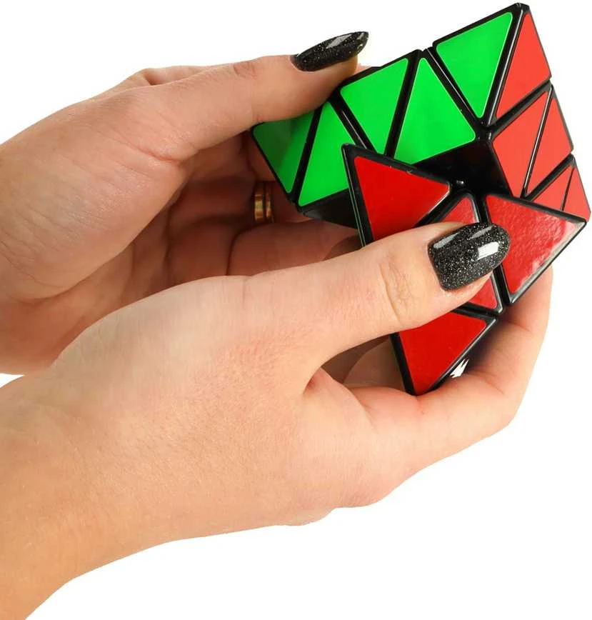 Dėlionės žaidimas PYRAMINX dėlionės kubas 9,7 cm