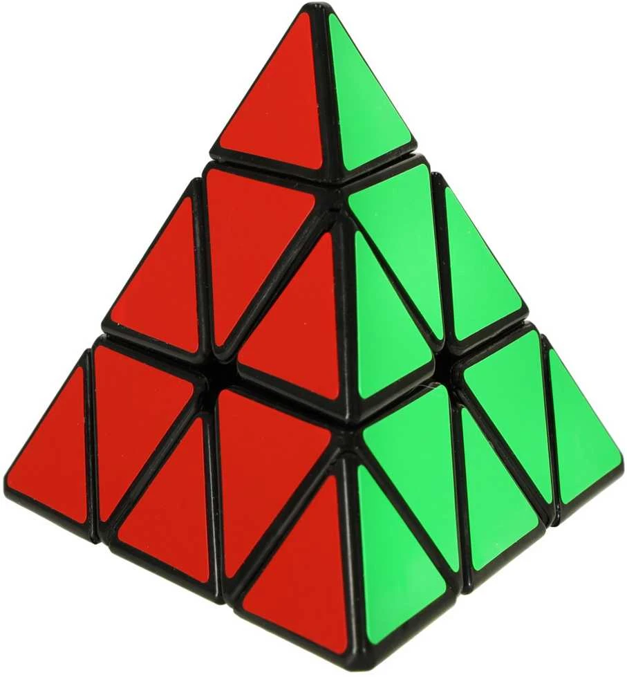 Dėlionės žaidimas PYRAMINX dėlionės kubas 9,7 cm