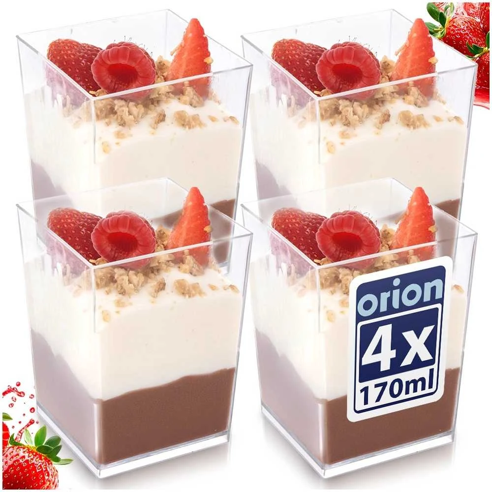 Orion deserto ir užkandžių dubenys, 160 ml, 4 vnt.