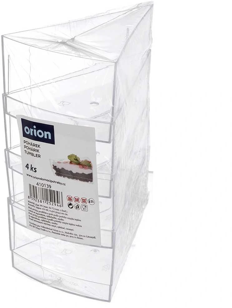 Orion desertų ir užkandžių indai 160 ml 4 vnt.