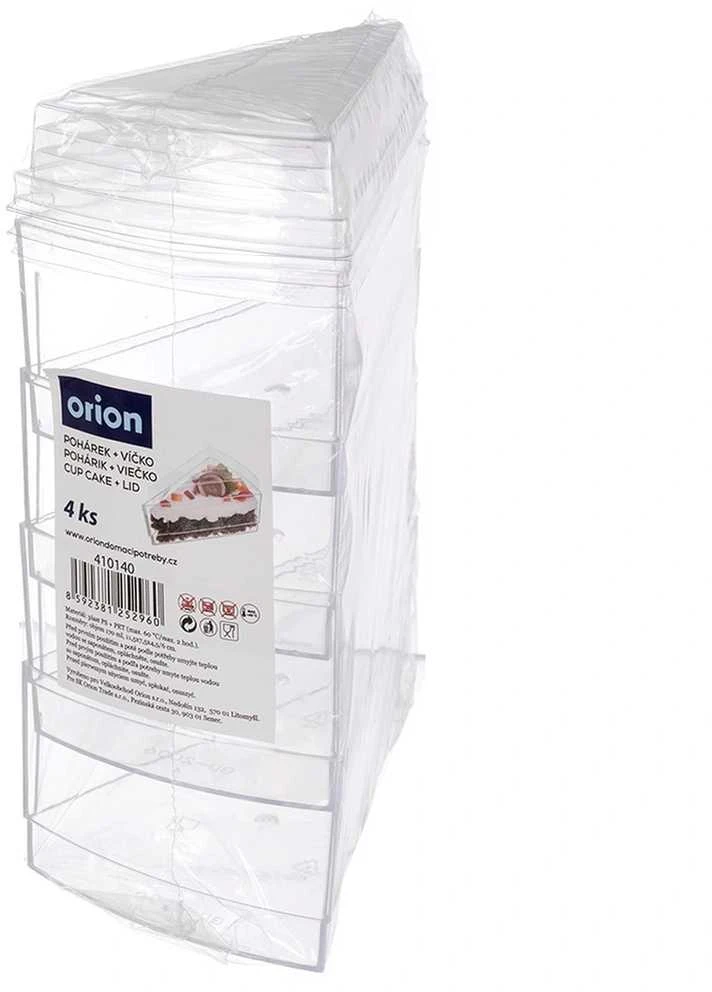 Orion desertų ir užkandžių puodeliai, 160 ml, 4 vnt.