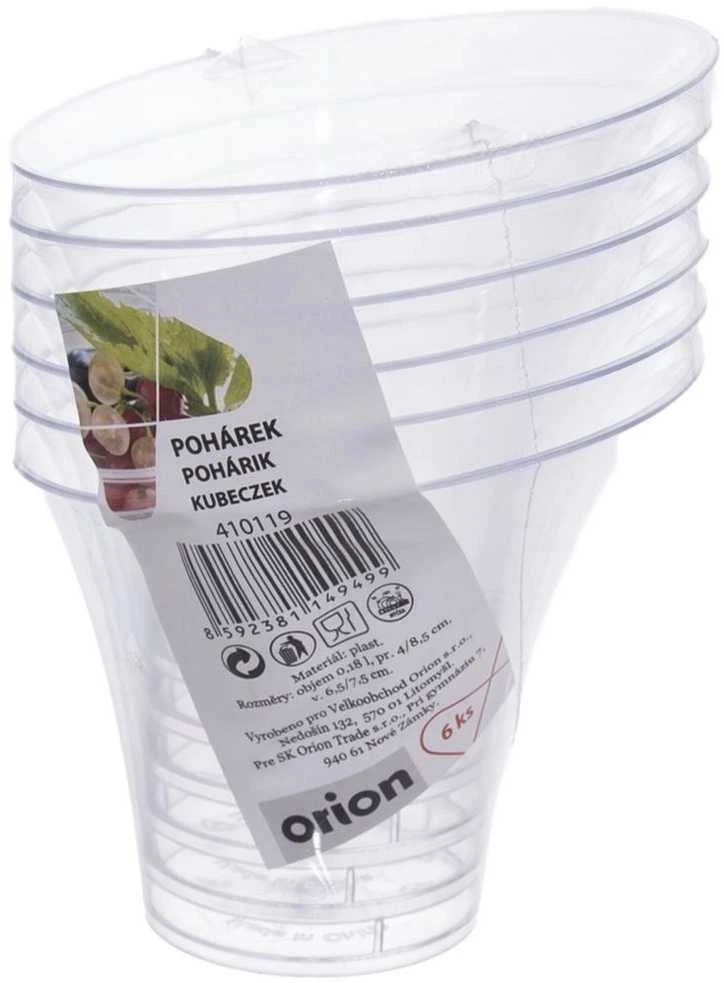 Orion Desertiniai taurės 180 ml, 6 vnt.