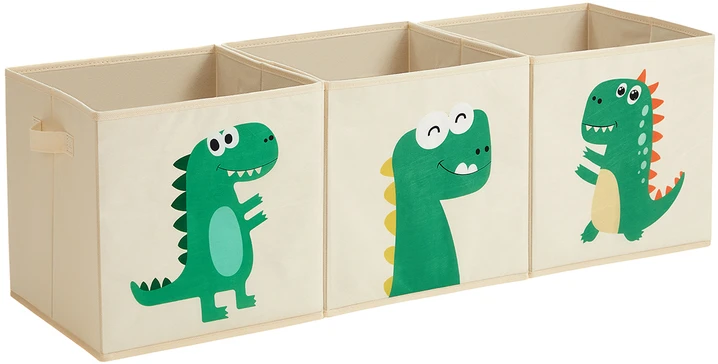 Songmics Daiktadėžės 30 x 30 x 30 cm 3 vnt.