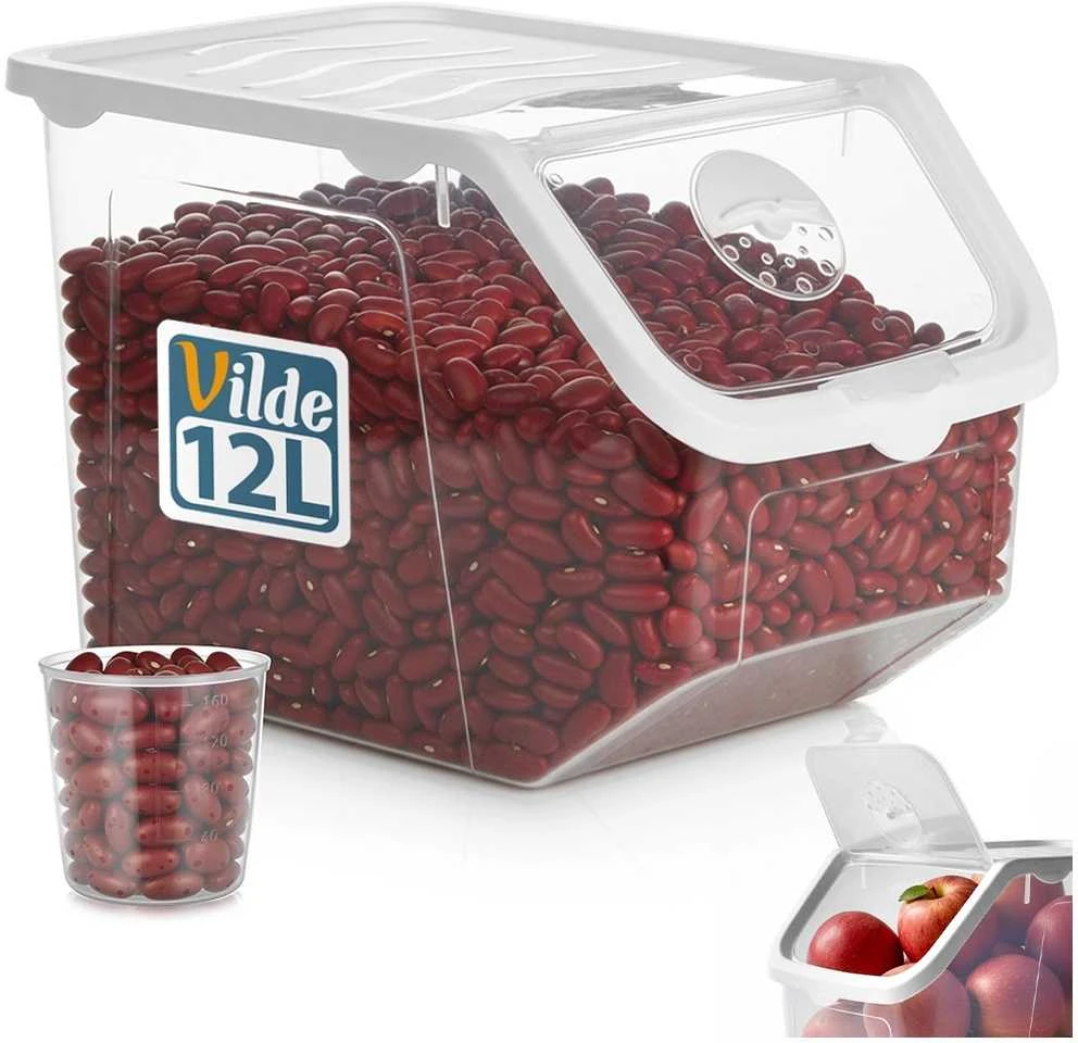 Dėžė daržovėms ir vaisiams Vilde 12 l su reguliuojama ventiliacija