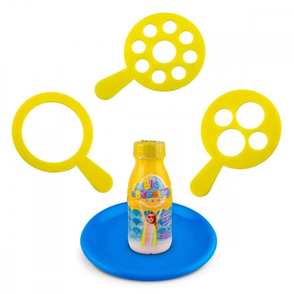 Tuban Didelis rinkinys - 250 ml + lėkštė + 3 skirtingi plastikiniai žiedai