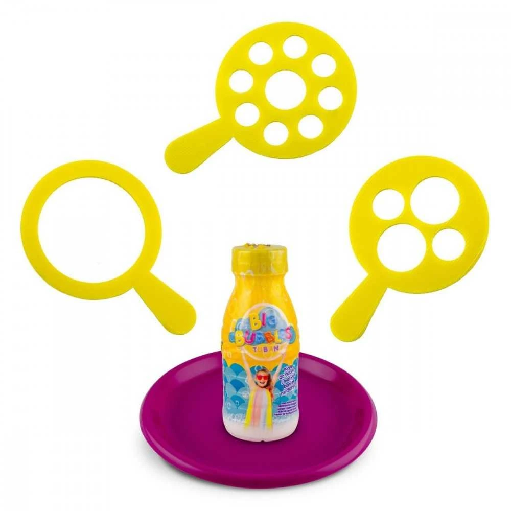 Tuban Didelis rinkinys - 250 ml + lėkštė + 3 skirtingi plastikiniai žiedai