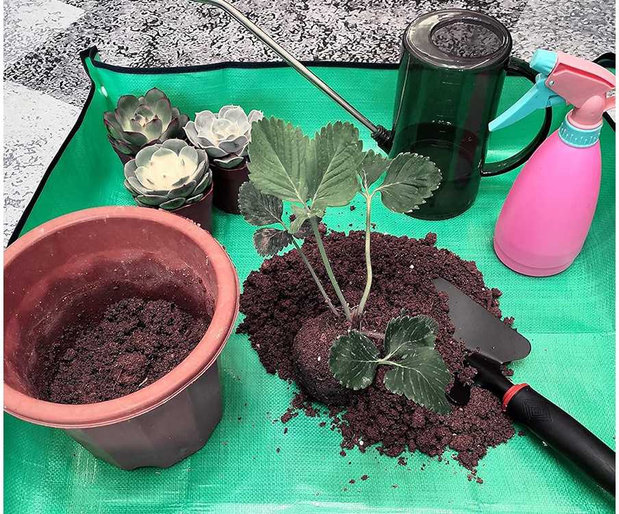 Didelis sodininkystės kilimėlis 100x100 cm